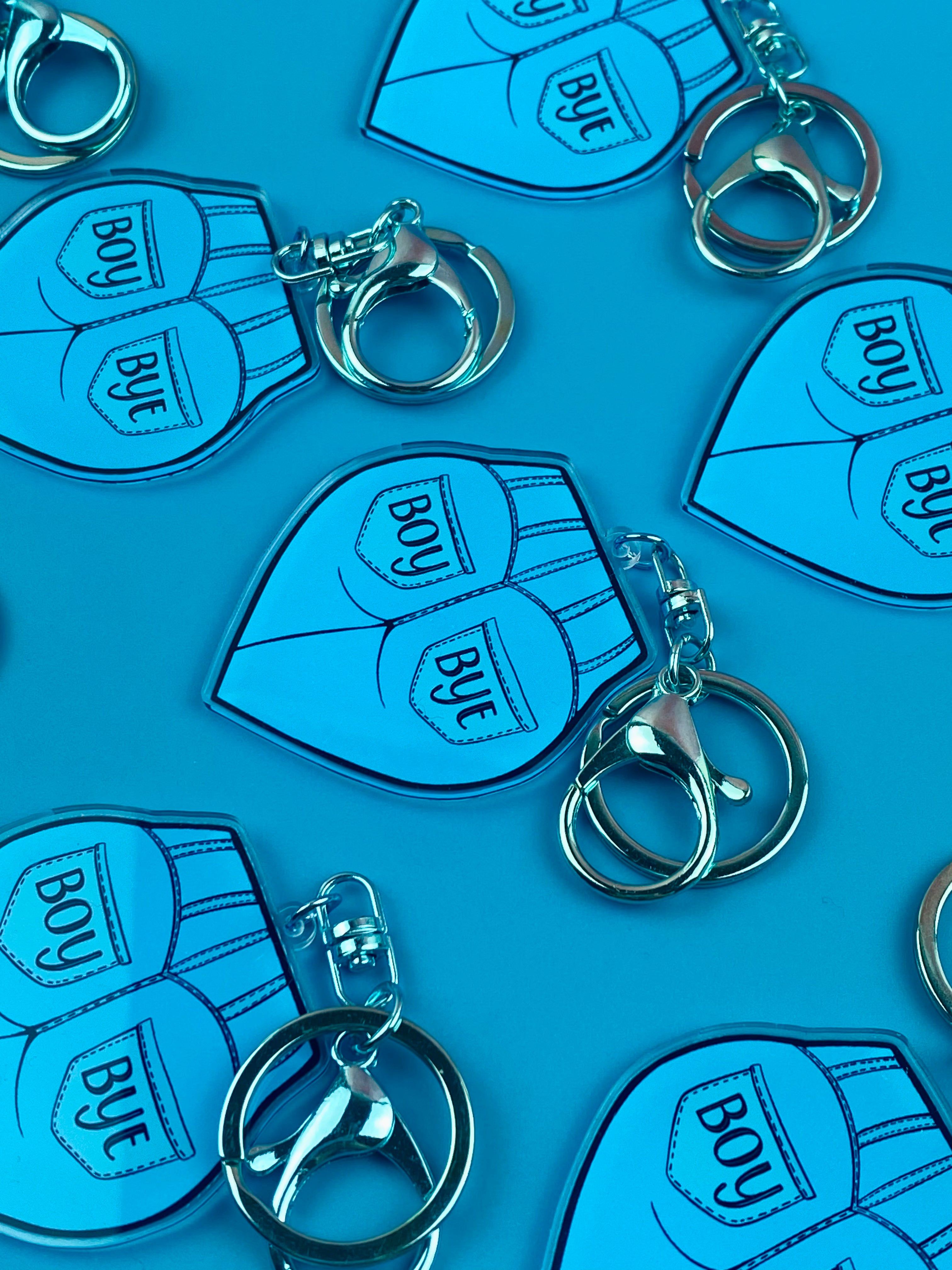 Boy Bye Keychain (Acrylic)