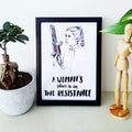 Princess Leia Print – A4